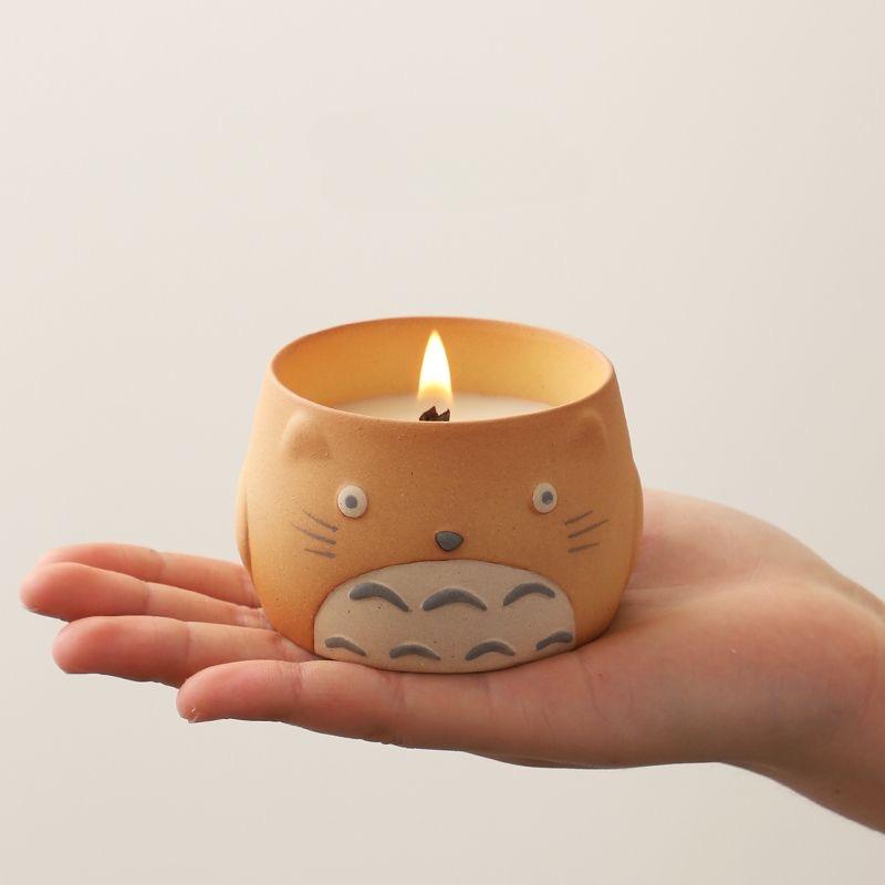 Niedliches Chinchilla Teetassenset Keramik Teeset Grobe Keramik Kung Fu Teetassen Roher Ton Kreative Keramiktassen