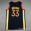 Embroidered Golden State Warriors Basketball Jersey 33 James Wiseman Mens Sports Fan Wear