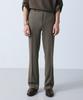 SSY 2-Way Hidden Extend Bootcut Slacks Brown