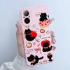 For Realme C67 4G RMX3890 Phone Case Butterfly Flower Girl New Design Soft Silicone TPU Back Housing for Oppo RealmeC67 Covers