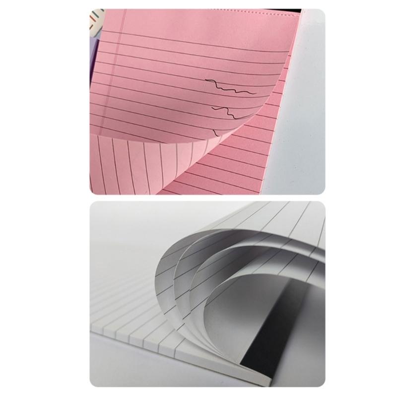 8 Pcs A4 Writing Paper Note Pads Scratch Pads Memos Pad Tearable Legal Pad Lined Paper Pads for Home Office School