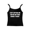 European and American Style T-shirt Summer New Letter Street Trend Short Slim Women's Clothing Wholesale