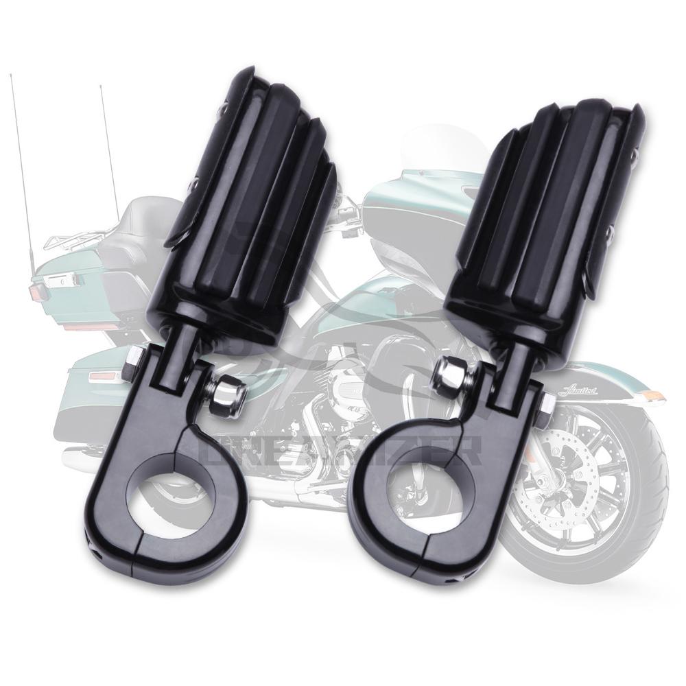 1.25" Highway Engine Bars Foot Pegs For Harley Electra Street Glide Road King Rest Pedals Bracket Clamps Motorcycle