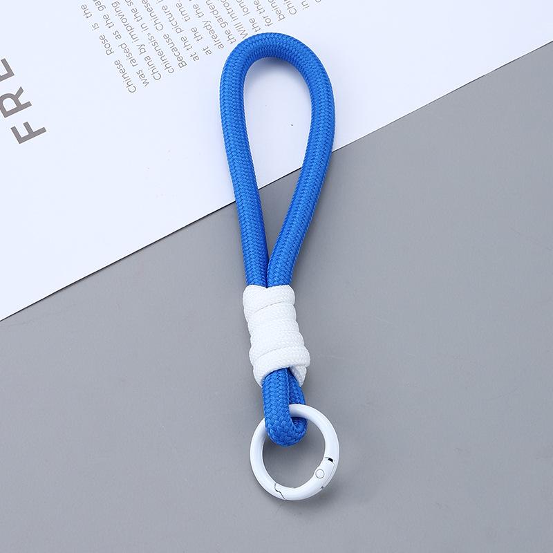 Colorful Polyester Plush Cartoon Doll Lanyard with Accessories - Customizable Toy Bag Charm