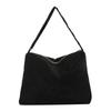 Stylish Black And Gray Small Shoulder Handbag With Unique Design For Trendy Looks