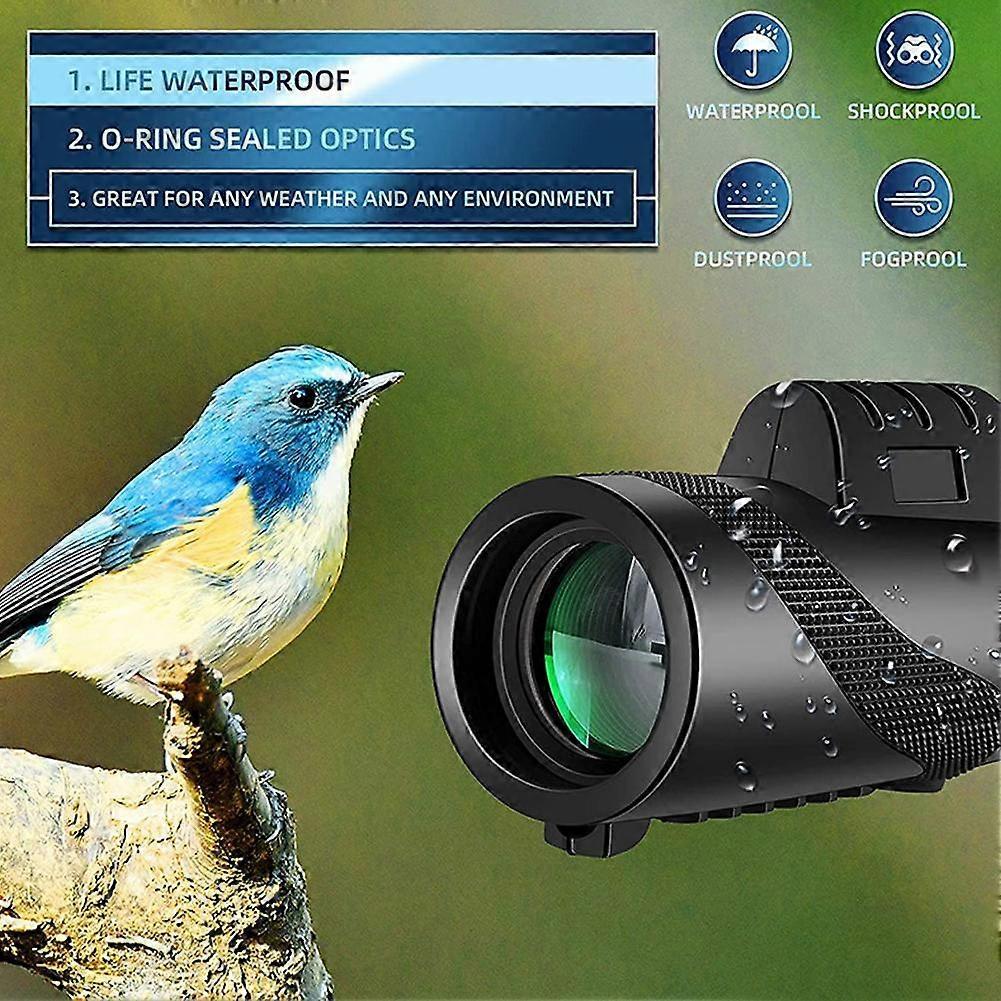 Monocular Telescope 80x100 Zoom HD BAK-4 Portable Powerful L29C Day/Night