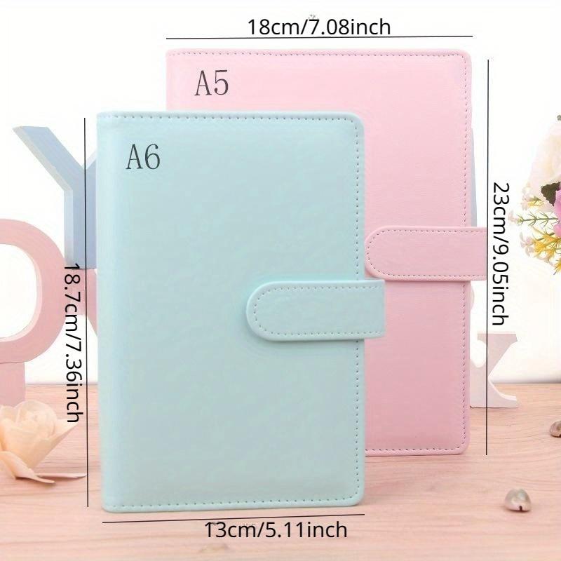Sweet Candy-Colored Planner Binder, Activity Page Notebook Cover (No Inserts Included)