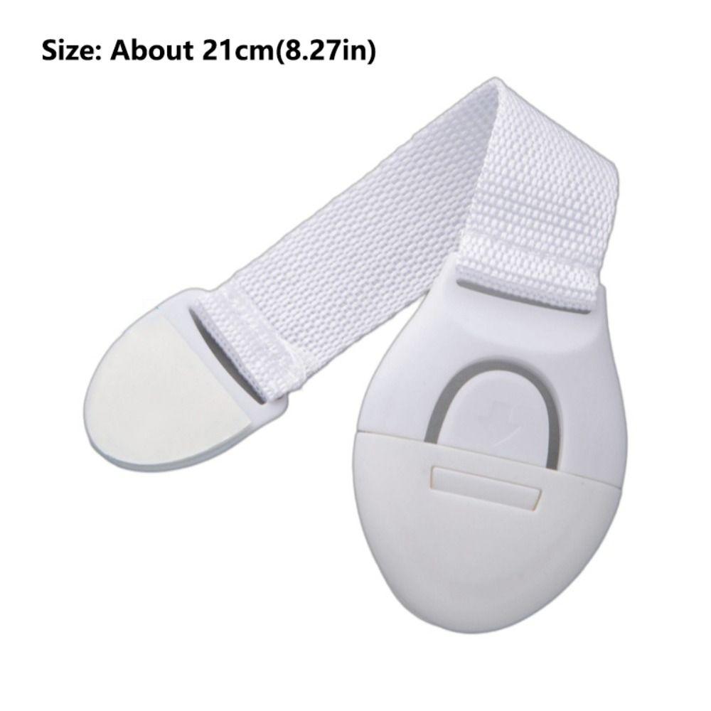 10PCS Durable Child Safety Cabinet Lock White Baby Safety Locks Kids Safety Door Lock Cupboard