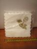 White Serrated Napkin 15x15 A'100 COMMUNION SGK-0001