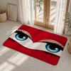 Enchanting Eyes Floor Mat Flannel Rug Non Slip Absorbent Soft Washable For Entryway Hallway Bathroom Kitchen Decor