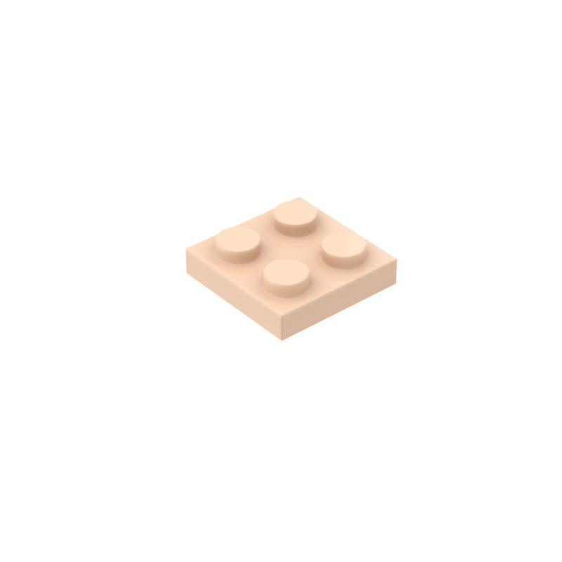 150pcs DIY Building Blocks Thin Figures Bricks 2x2 Dots Educational Creative Size Compatible With 3022 Plastic Toys for Children