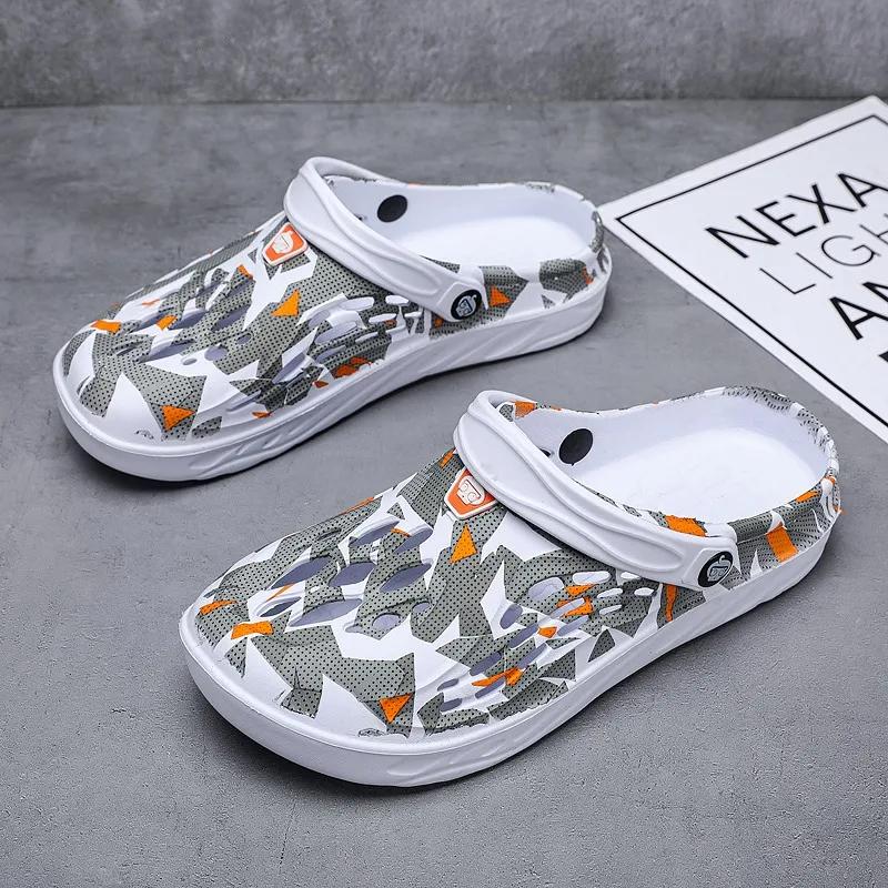Men's Summer Sandals Slippers House Man Cheap Shoes Liquidation Luxury Man Sandal Shose Brand Replica Beach Water Shoes Slipers
