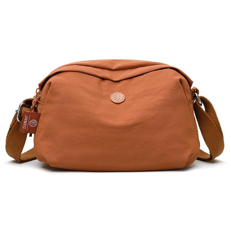 Damen Schultertasche Einfarbig Umhängetasche Wasserabweisende Nylontasche