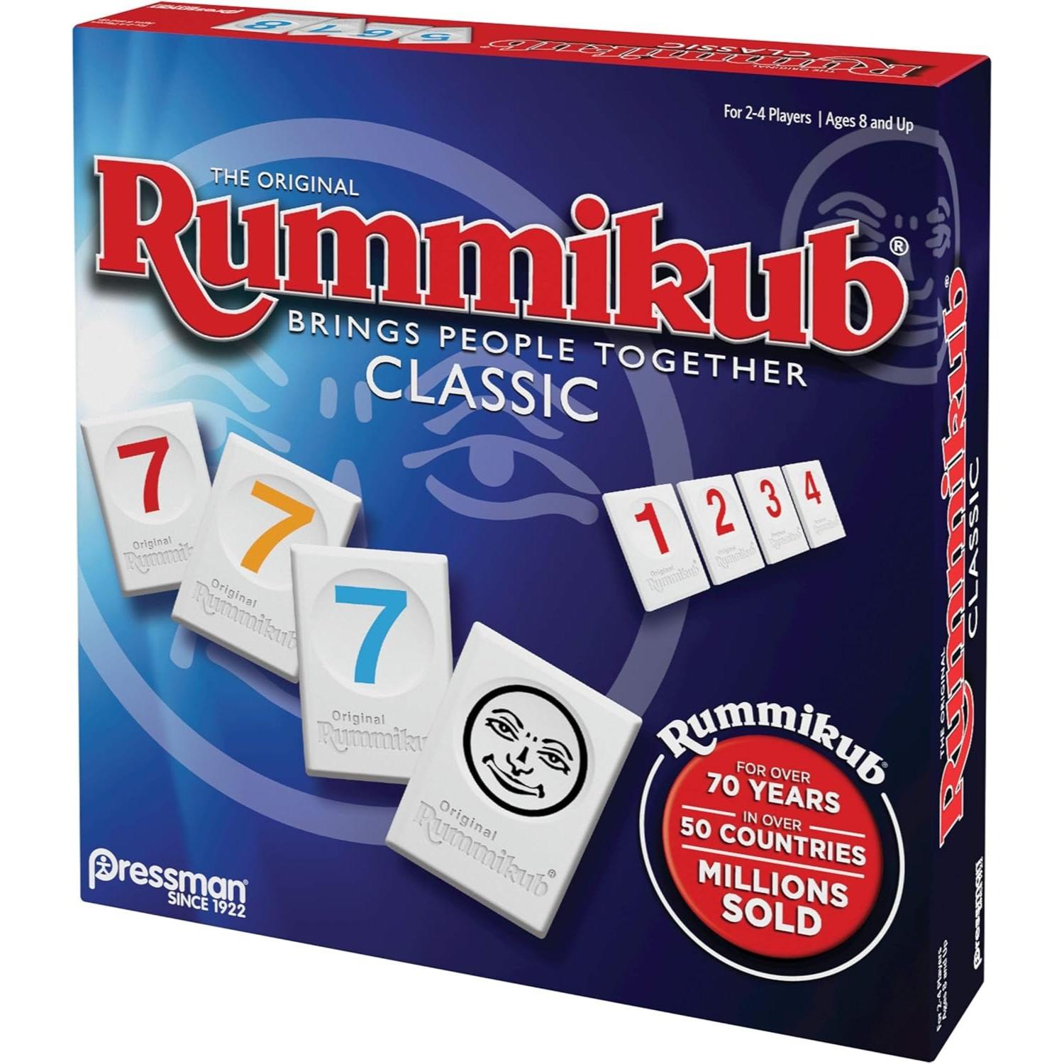 Rummikub Rummy Flīžu Ģimenes Spēle ar