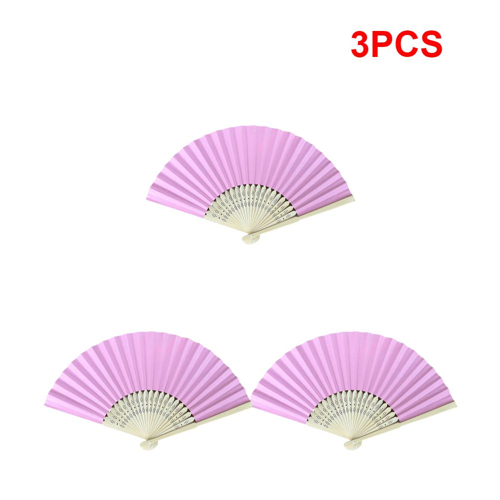 1-10 szt. Weselne wachlarze ręczne Biały papier Bambusowe wachlarze składane Niestandardowe ręcznie malowane DIY Dekoracja wachlarza ręcznego Prezenty malarskie dla dzieci