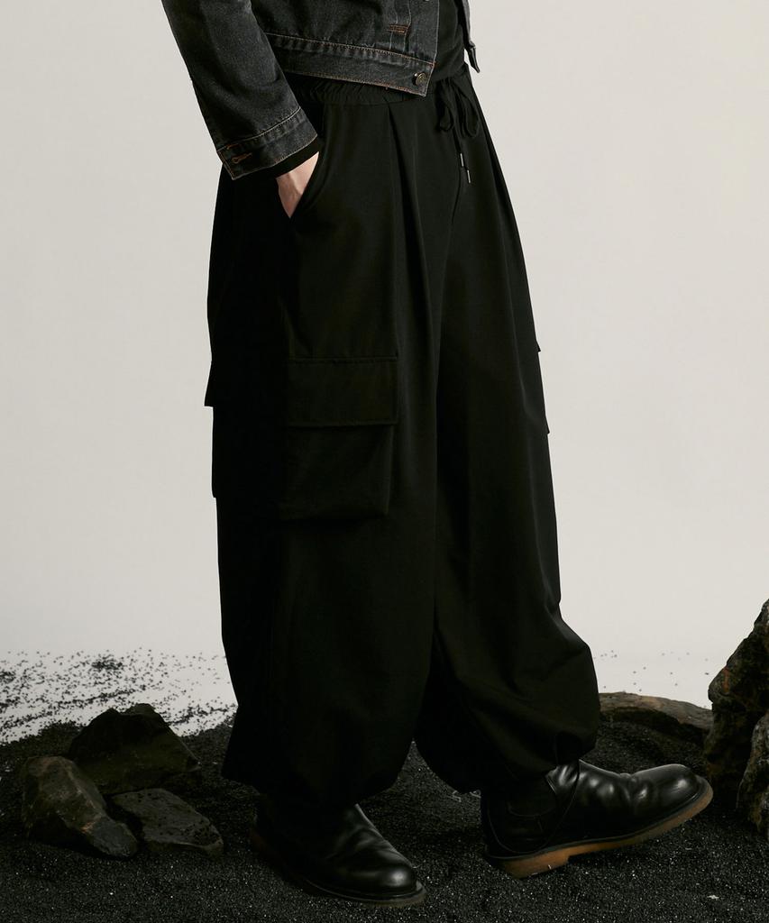 SMITHARMOR Belgium Wide Cargo Pants_Black