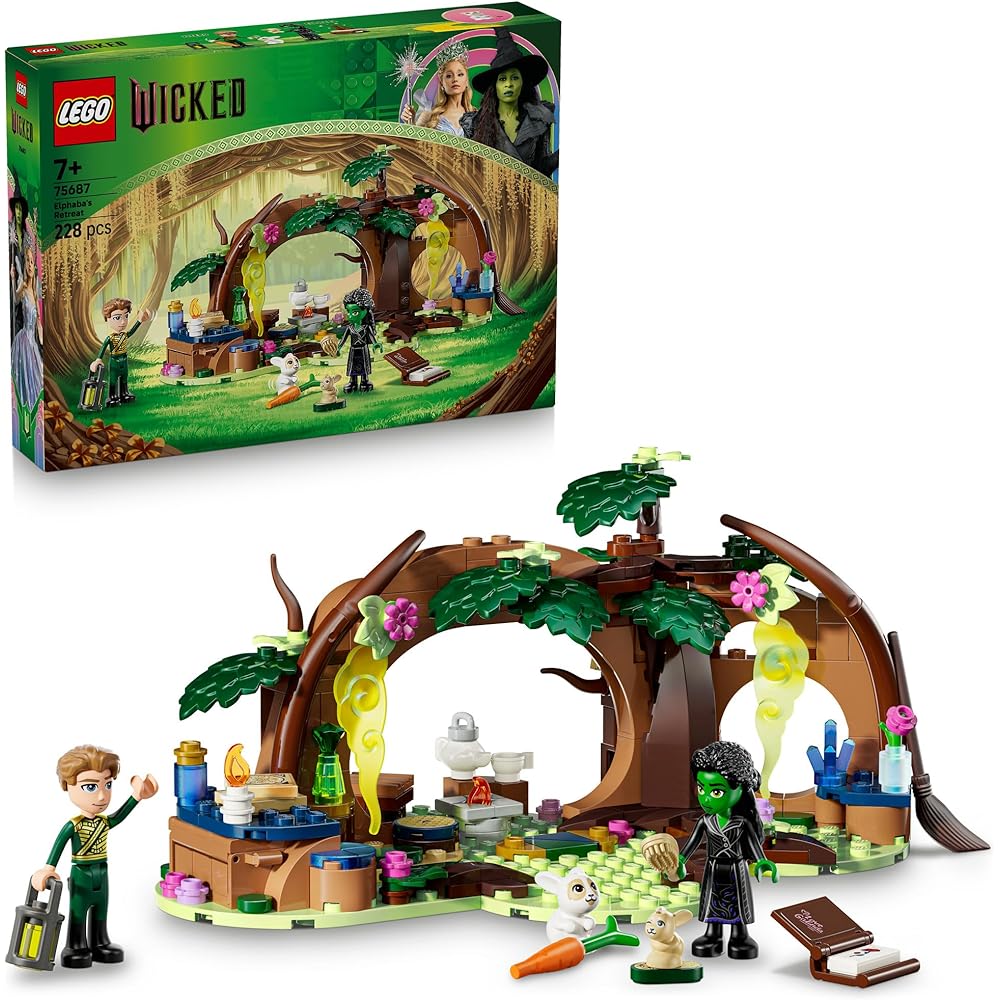 

LEGO Wicked Elphaba s Hideaway Building Set 7-9 Years Old Kids Toy Blocks