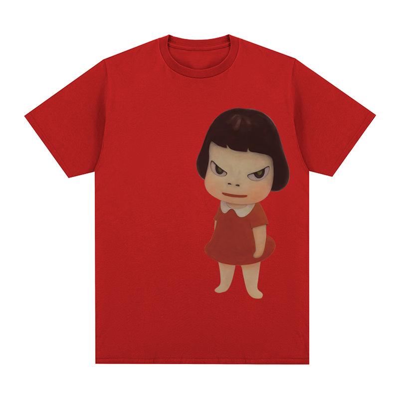 

Yoshitomo Nara Vintage Tshirt Cute Girl Cotton Men T shirt New Tee Tshirt Womens Tops S