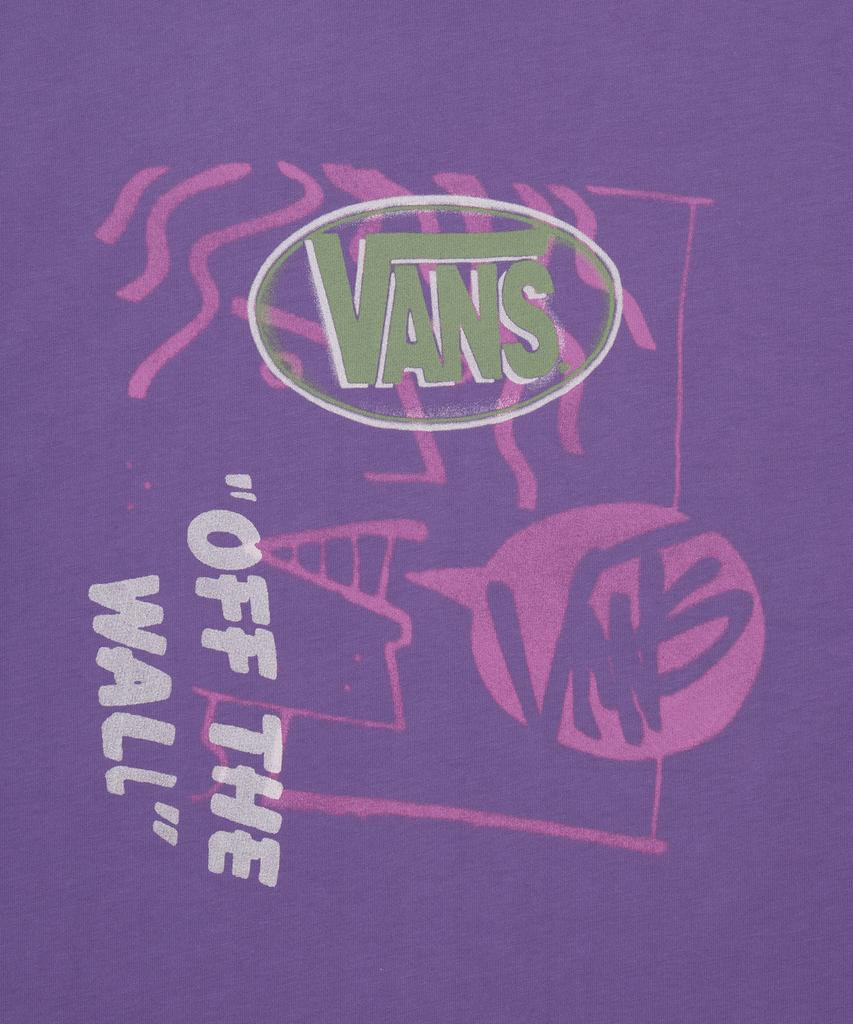 VANS Layer Logo Short Sleeve T-Shirt - Prism Purple / Vn000Tkzfrt1