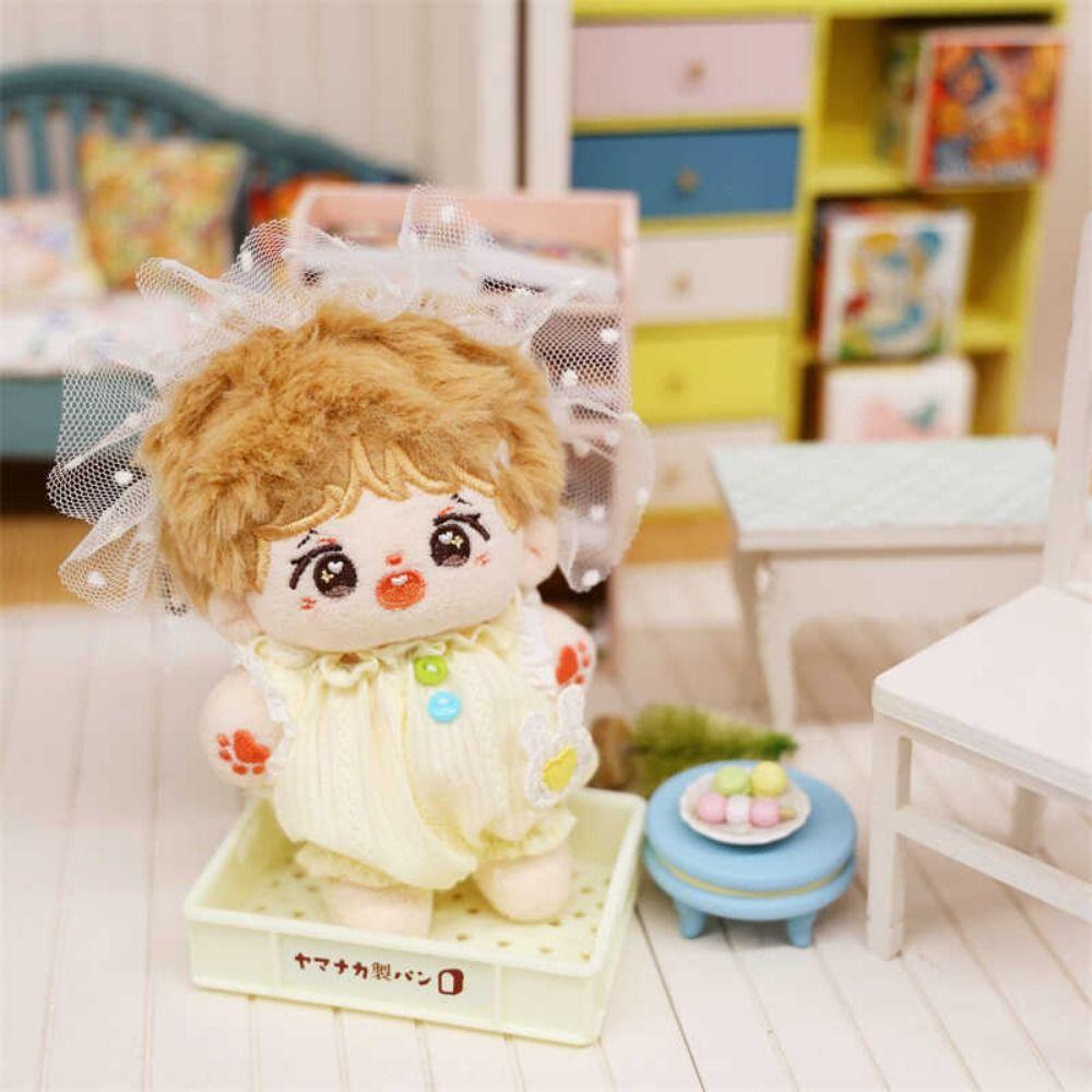 Crawling Suit 10cm Cotton Doll Clothes No Attributes Dolls Clothes  10cm/15cm Idol Cotton Doll
