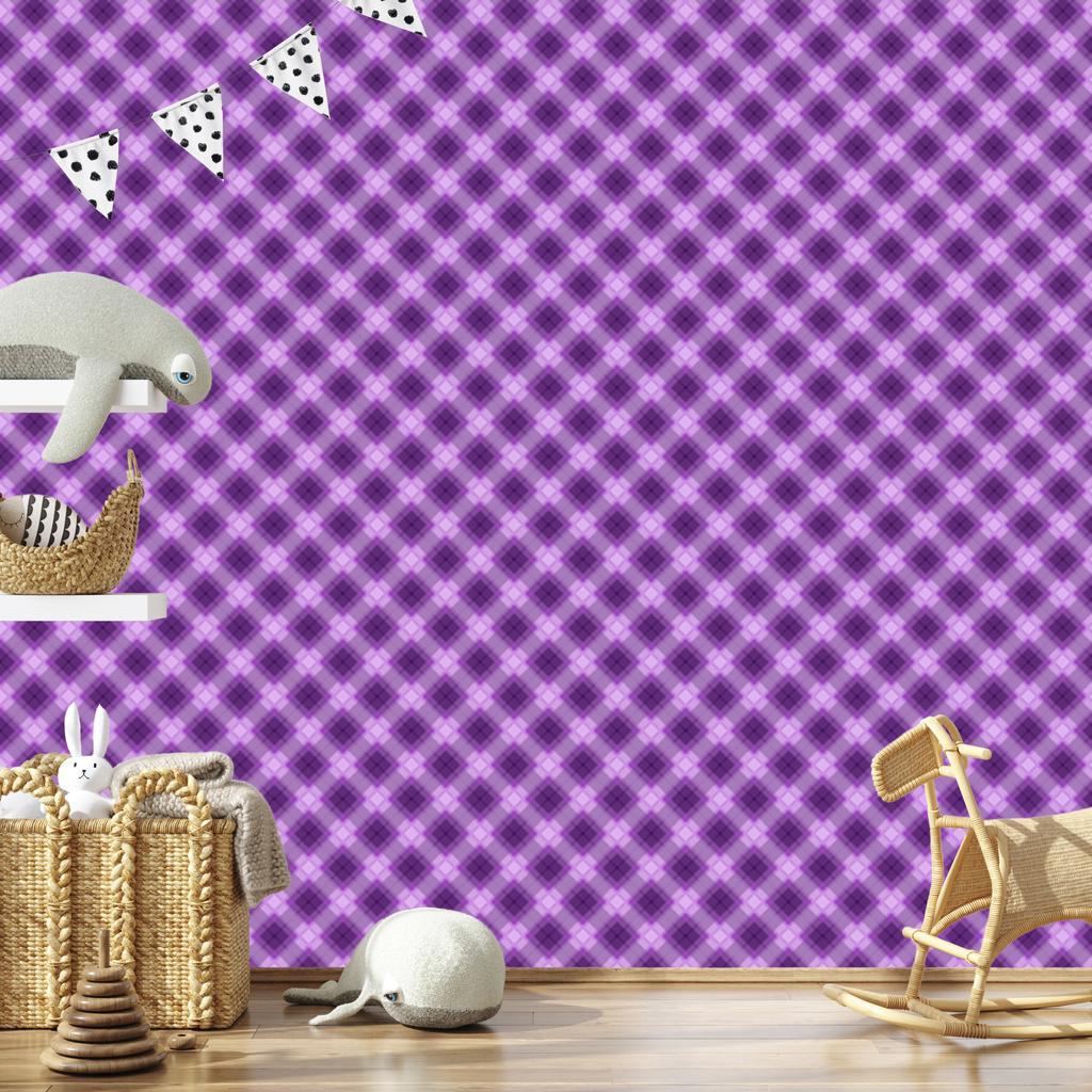 Wallpaper Purple Checkered Purple and Lavender, Purple Background 50x1000