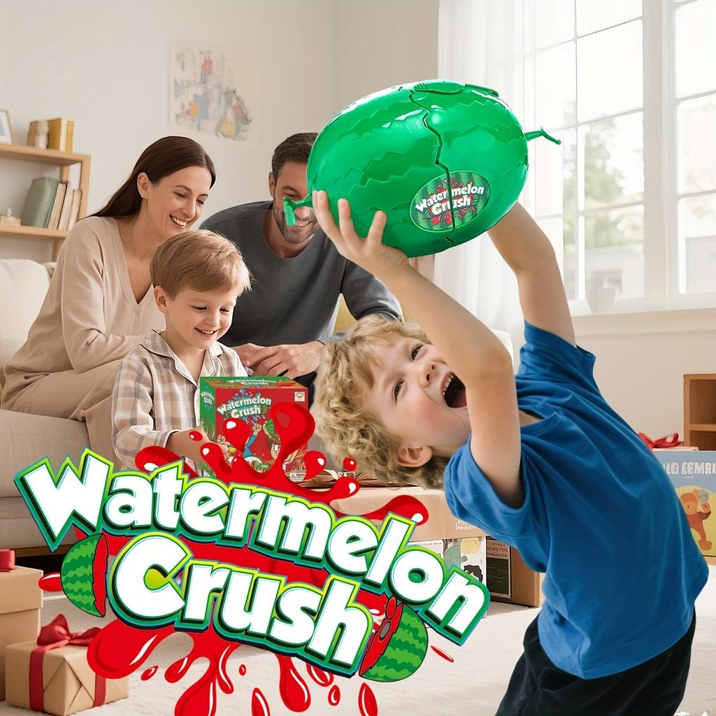 Watermelon Crush Game, Weird stuff" Don't Crack The Watermelon" Fun Watermelon Game for Kids and Adults, Authentic Prank Board Game