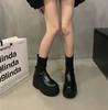 2025 New Autumn and Summer Foreign Thick-soled Martin Boots Korean Version of Thin Boots Women Look Good and Versatile Small People Look Thin Fashion
