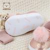 Pom-Pom Baby First Walker Shoes - Non-Slip Toddler Floor Shoes with Rabbit Design for Spring and Autumn