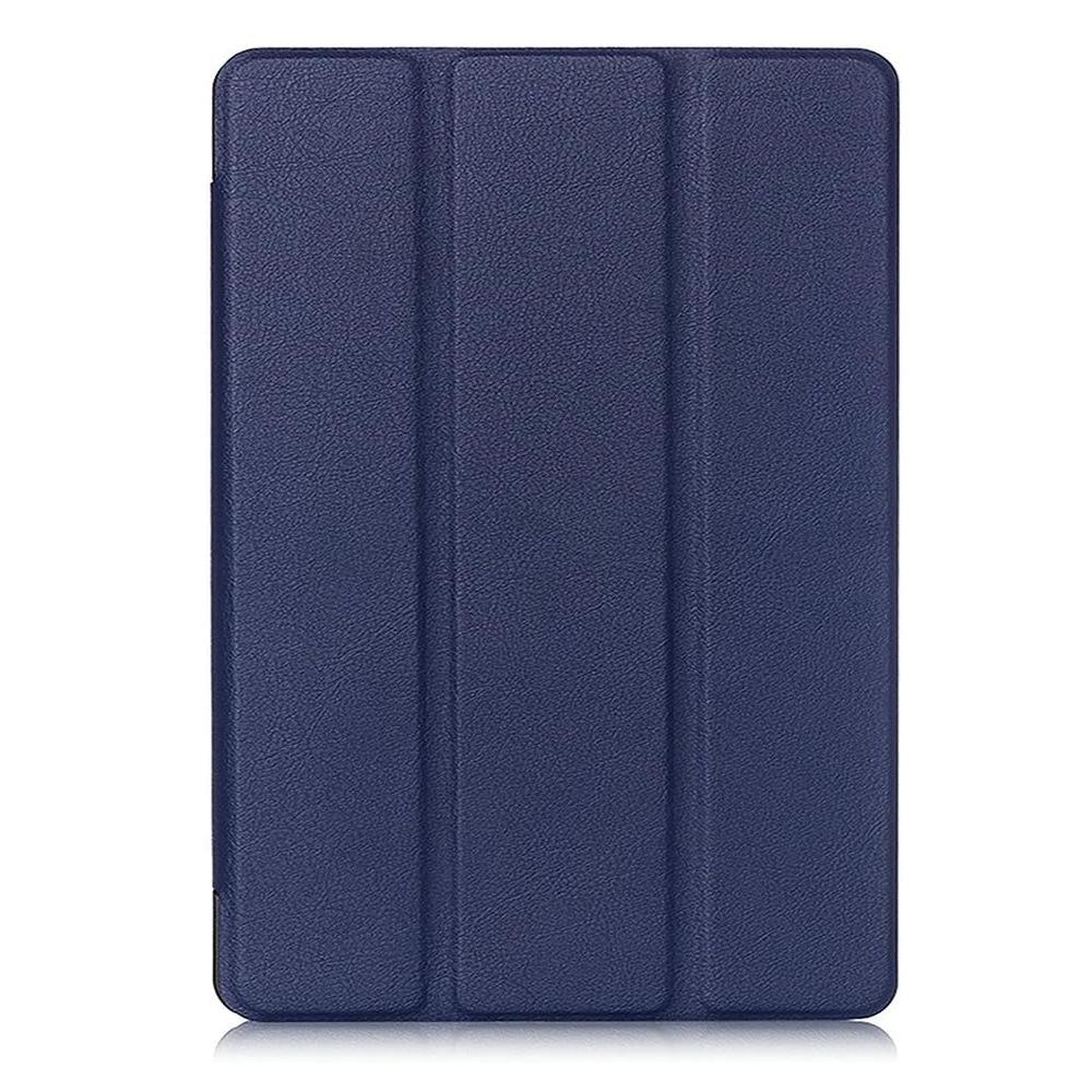 

Кожаный чехол-книжка с трехскладной крышкой для Samsung Galaxy Tab S3 9.7 T820/T825 9.7 inch (SM-T820/T825) темно-синий