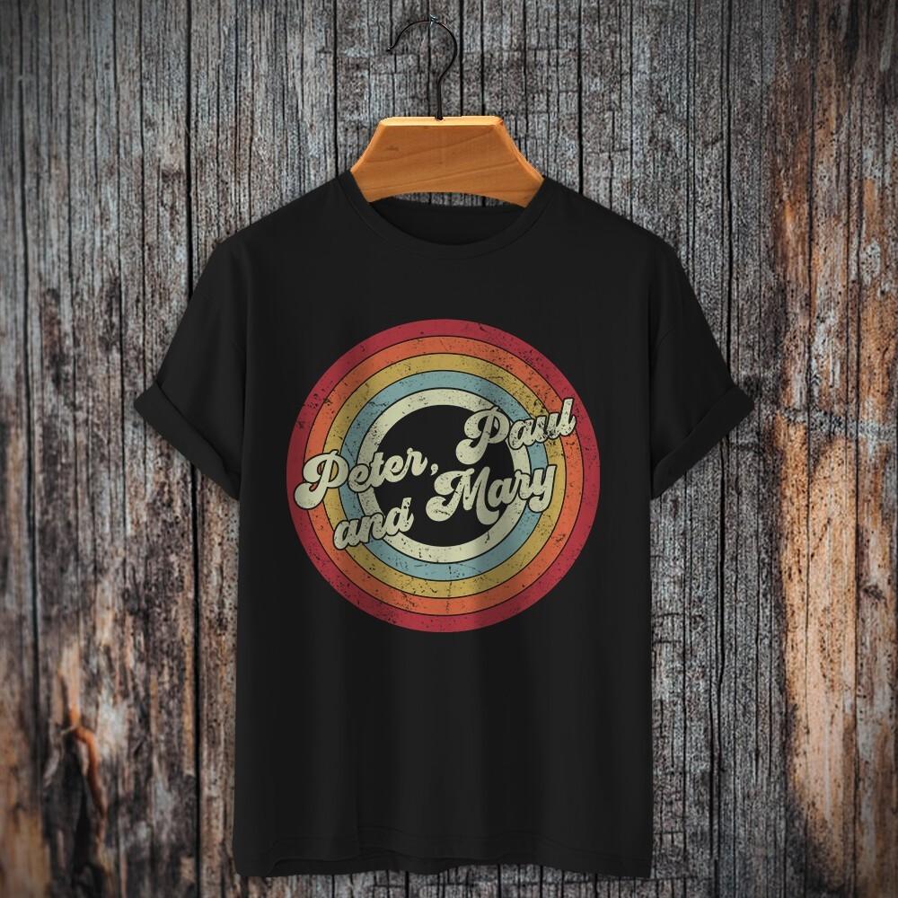 Classic Peter, Paul and Mary Logo Collection S-235XL Tee M