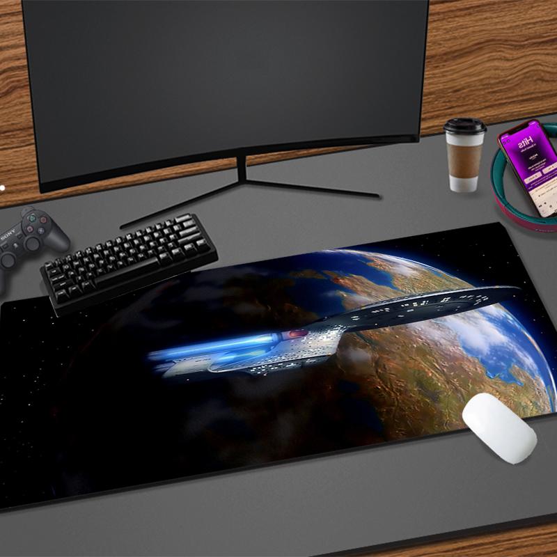 Mouse Pad SpaceX Starship Anime Rug Gaming Accessories Big Carpet Gamer PC Computer Keyboard Mouse Pads Desk Mat Mausepad