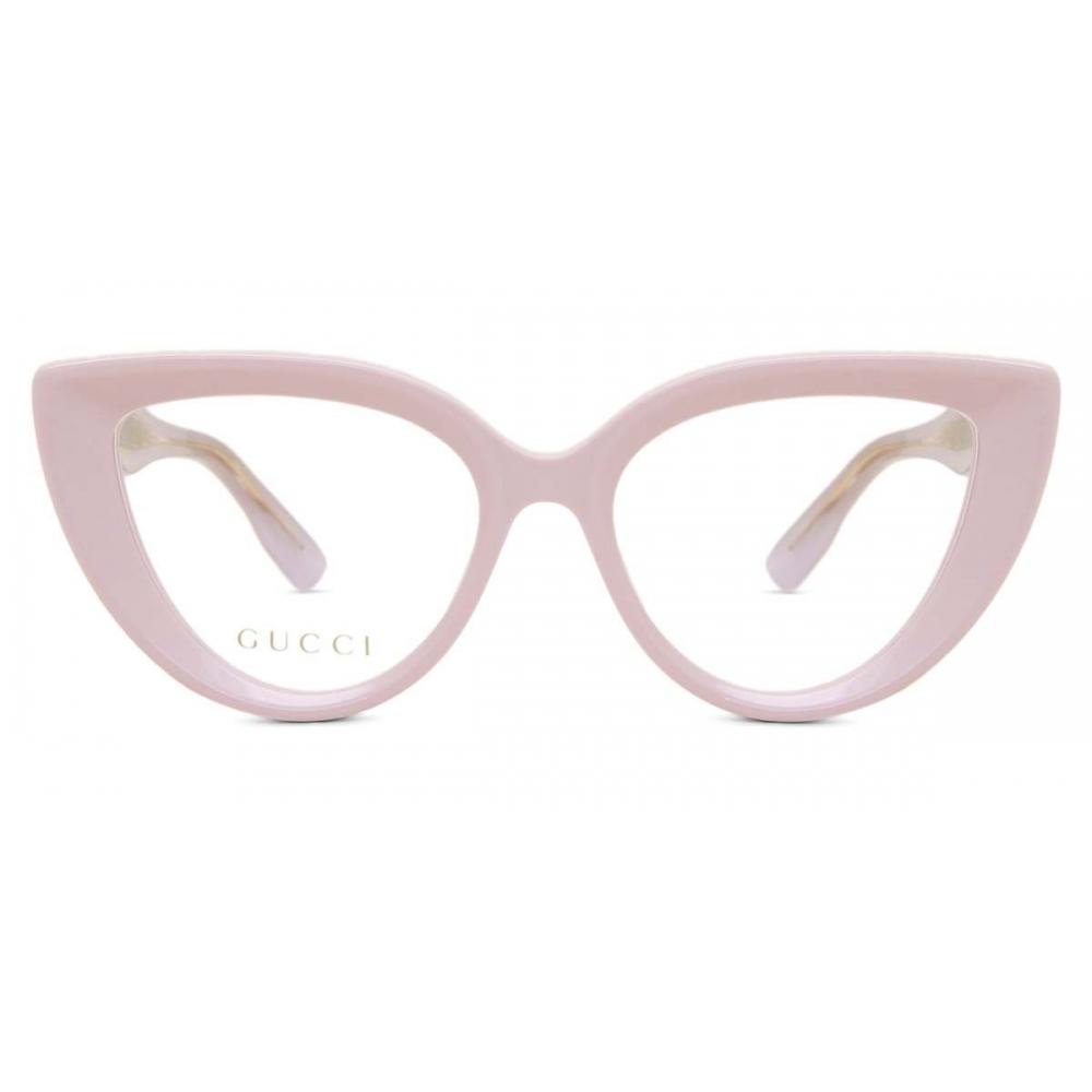 

Gucci Gg1530o 003 Women Eyeglasses Pink/52-17-145