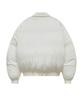 Standarderror 87-Stan023 Essential Collared Neck 2-Way Padded Jumper Ivory