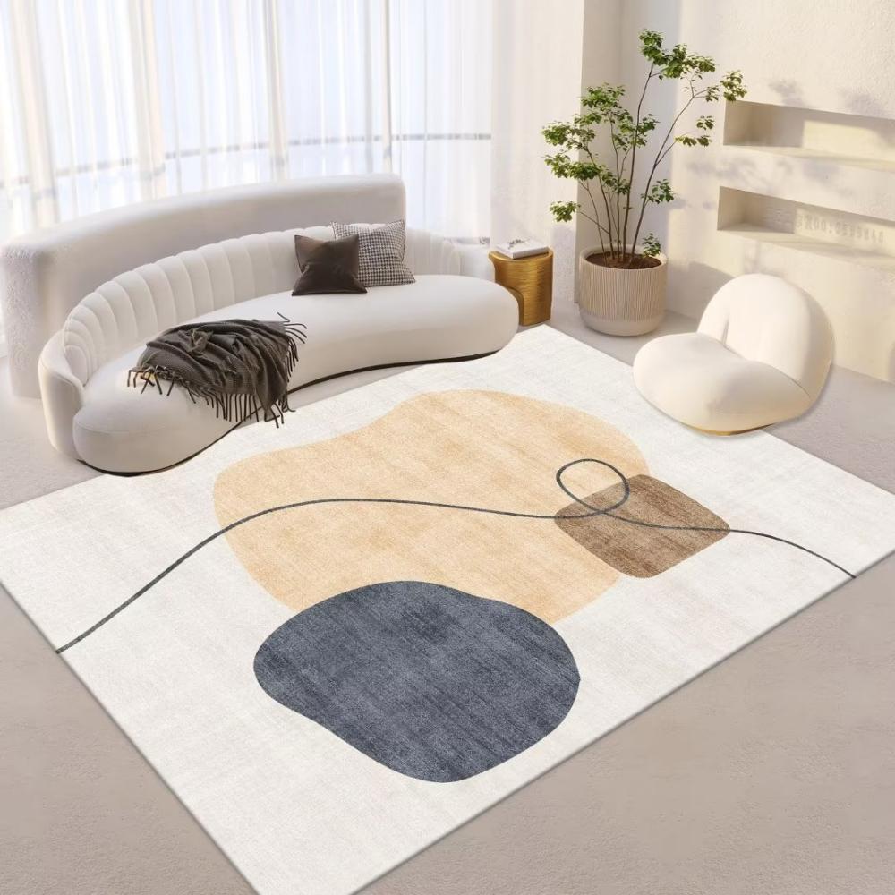 

Wabi-Sabi Crystal Velvet Carpet Large Area Living Room Bedroom Floor Mat Modern Home Decor Soft Blanket 400mmx600mm