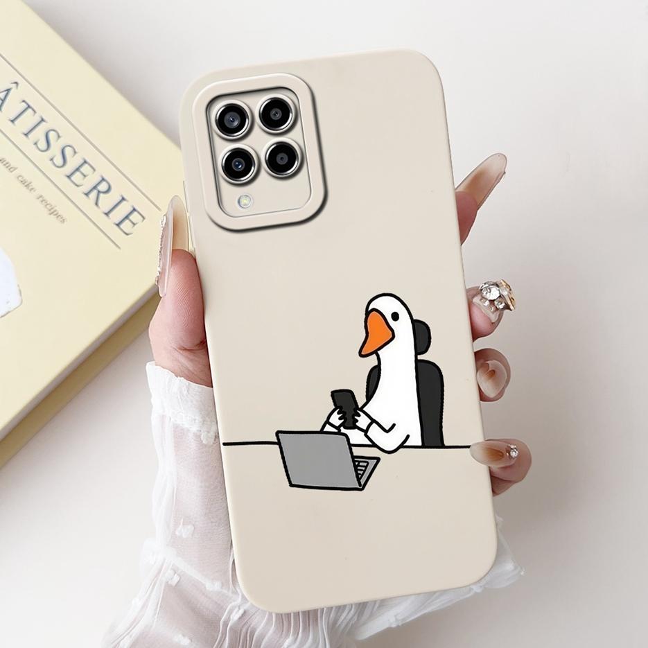 For Samsung Galaxy M33 5G Case SM-M336B Luxury Candy Painted Cover Soft TPU Phone Case For Samsung M33 M 53 Galaxy M53 5G Fundas