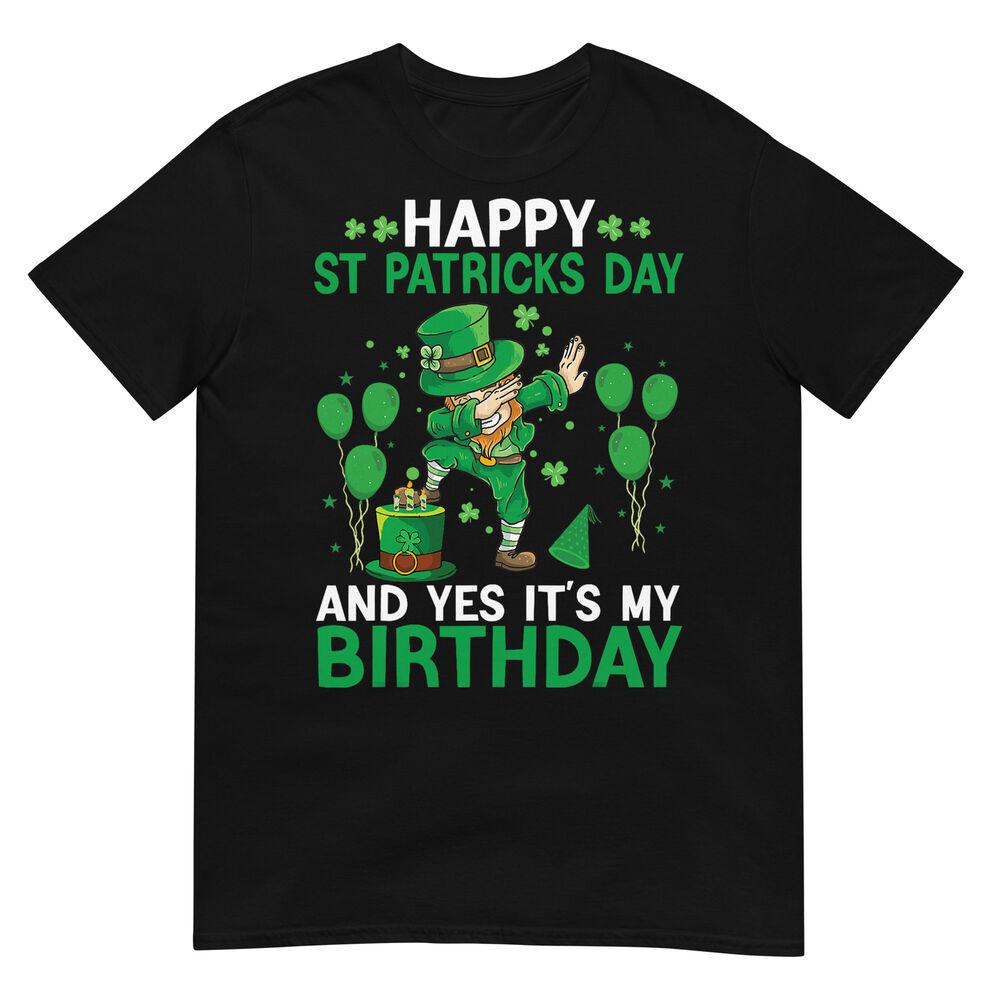 Geburtstag St. Patrick's Day Jungen Dabbing Leprechaun Frauen Kinder T-Shirt