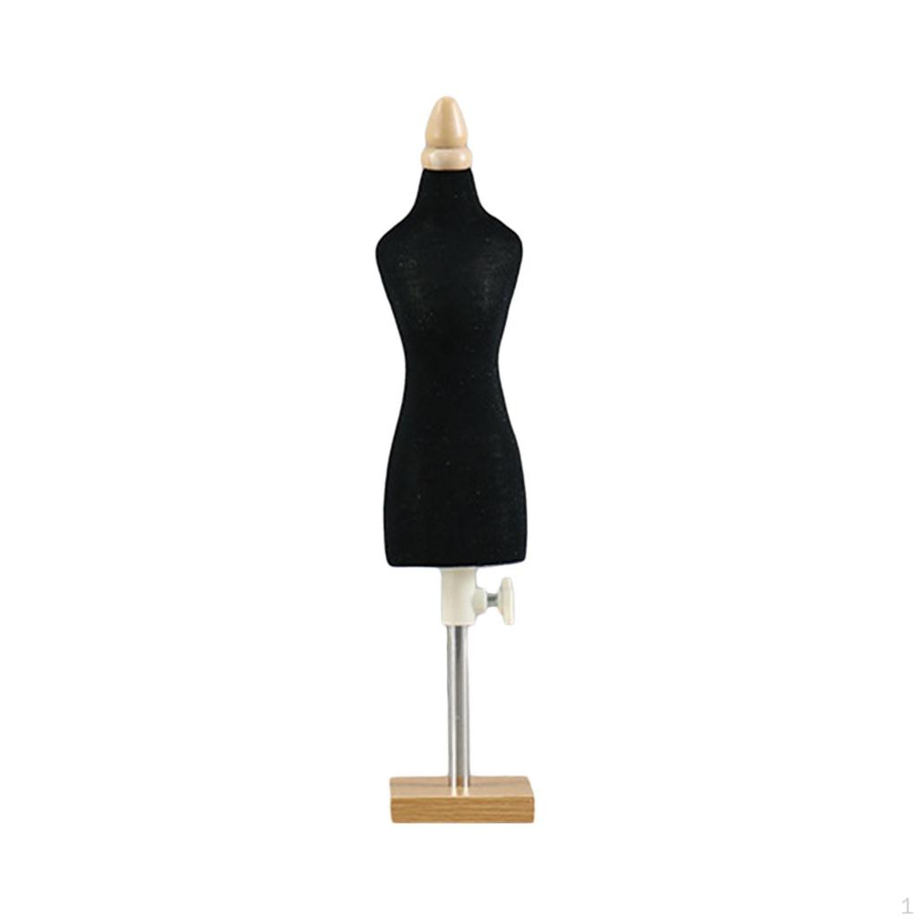 Doll Display Mannequin Torso Stand for Dress Design And Decoration in Dollhouse