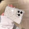 Diamond Clear Transparent Shockproof TPU Phone Case for iPhone 17 16 Pro Max 15 13 14 11 Luxury Rhinestone Protective Cover Plus