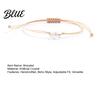 Artificial Crystal Decoration Braided Bracelet Handcrafted Adjustable String Rope Personalized