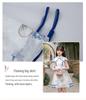 Entzückendes Eisenmädchen Qipao Kleid - Chinesischer Stil Sommer Tang Anzug für Kinder