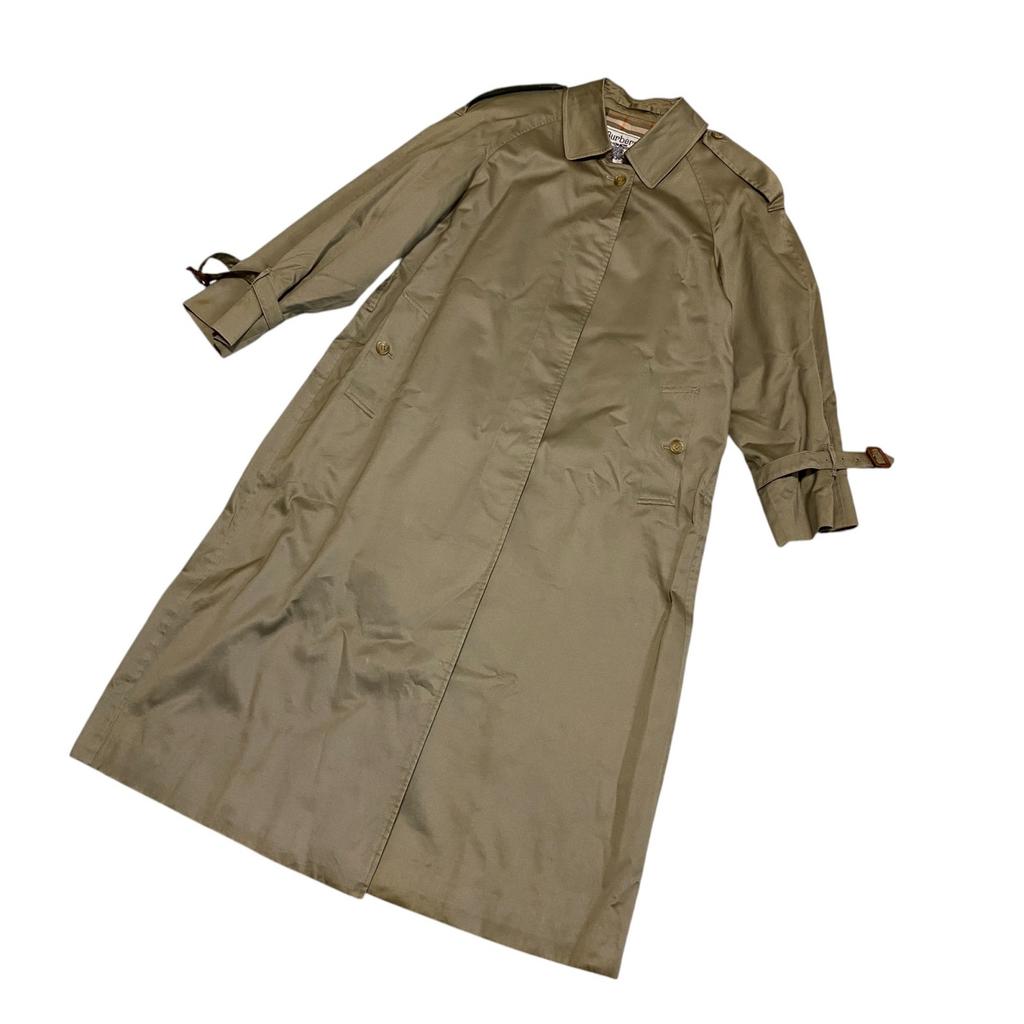 Gabardina Burberry usada algodón/poliéster hombre