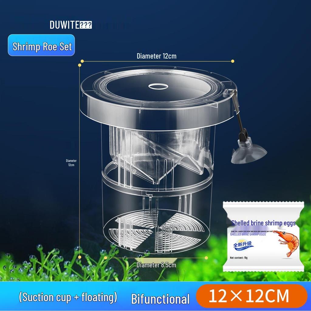 Guppy Fish Breeding Box for Small Fish, Fry, and Betta - Aquarium Isolation Tank