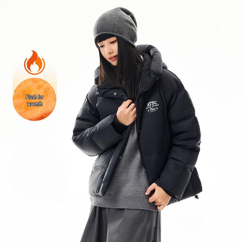 Anta Women's Water-Repellent Hooded Padded Duck Down Jacket