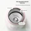 Creative Colored Insulated Flask Water Cup Children'S Fun 316 Stainless Steel Water Bottles Portable Flower Thermos Mug Cup Sip
