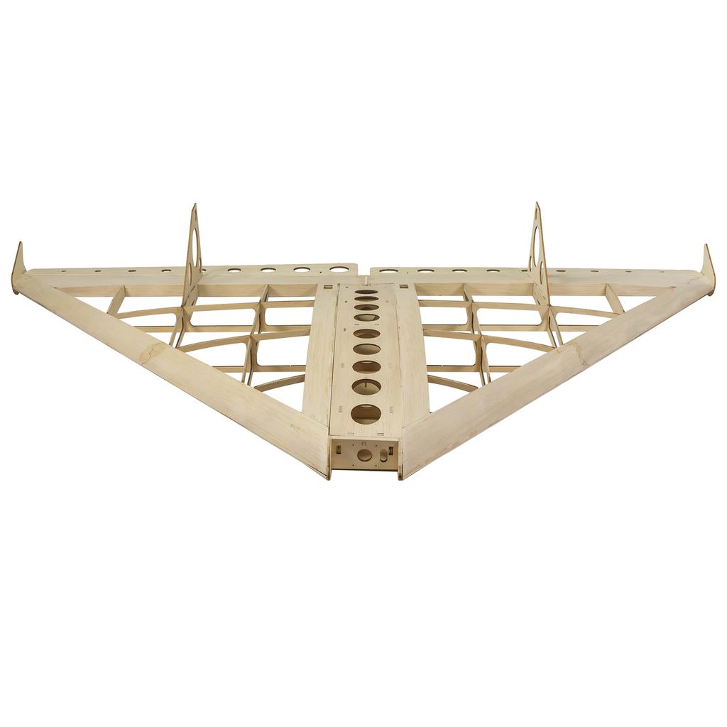 Remote Control Glider Kit Wooden 1000mm Wingspan Remote Control Airplane KIT Version