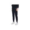 New FILA Knitted Sweatpants Women's Jet Black F11W229609FBK