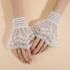 Fashion Lace Ruffled Wrist Fake Sleeves Cuffs Costume Accessory Soft Fake Cuff Comfortable Wrist Cuff Wedding