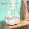 Ultrasonic Mist Humidifier 1.5L Quiet Air Humidifiers with Light Rotatable Desk Humidifiers Essential Oil Diffuser for Baby Nursery Office Plants