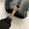 Stylish Black Cat Crossbody Bag  Ladies Chest Bag  Large Capacity PU Leather Purse Retro Animal Design Cute Cartoon Shoulder Bag