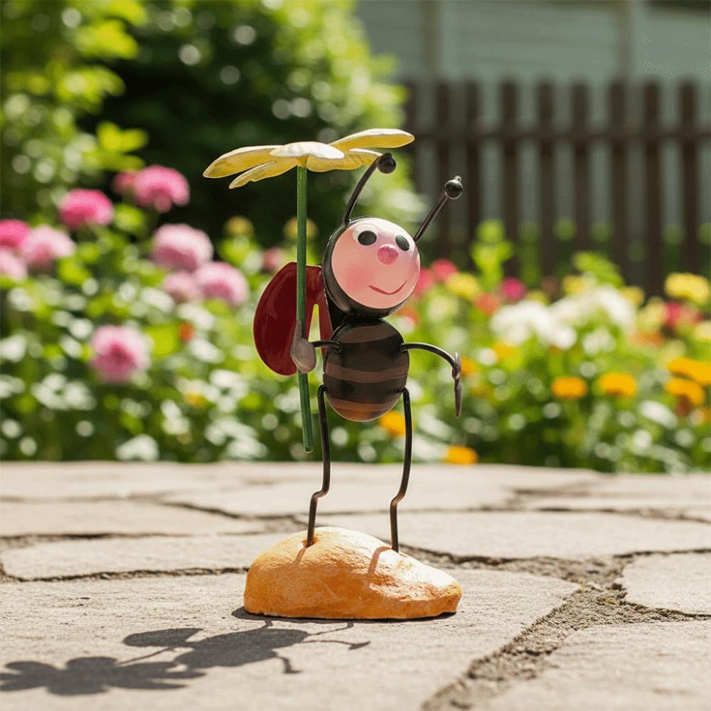 Heimdeko Schreibtischdekoration Bürodekoration Insektenstatuen Käferornamente Schreibtischständer